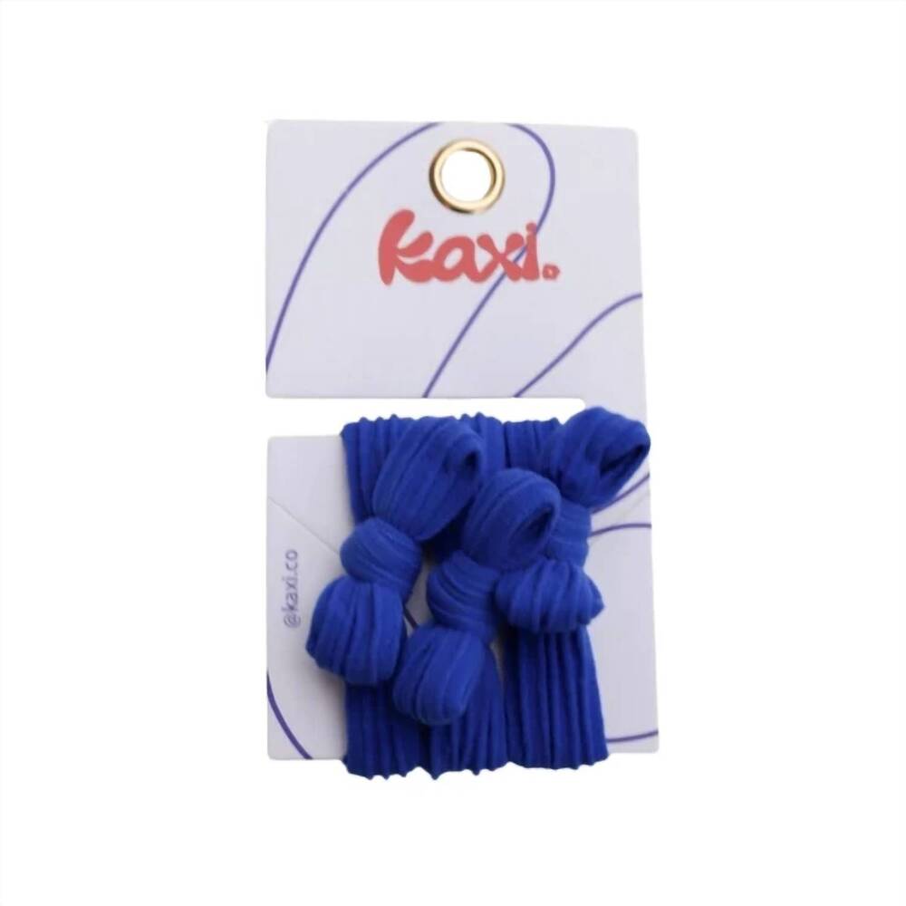 NEW KAXI slick back hair tie in royal